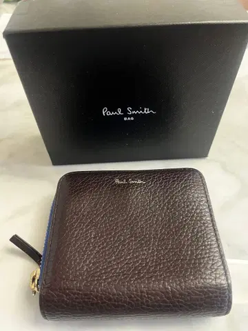 Paul Smith 접이식 지갑 다크 브라운