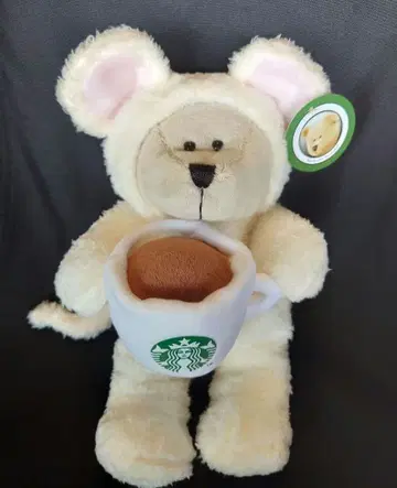 Starbucks Coffee 베어리스타 봉제 인형 경자년 쥐