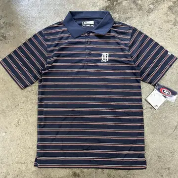 새상품 Detroit Tigers 디트로이트 타이거즈 피케 셔츠 M