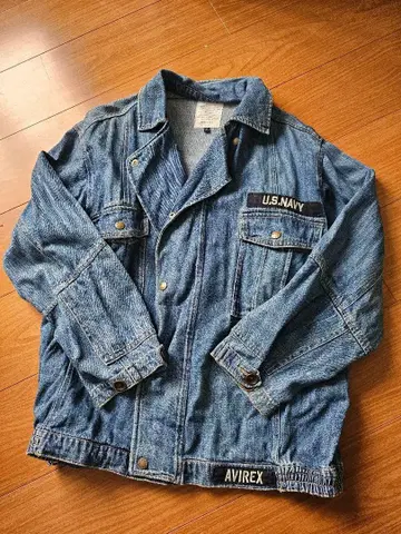 AVIREX U.S.NAVY 데님 자켓