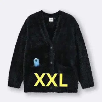 GU 퍼펫순순 오버 사이즈 가디건 XXL