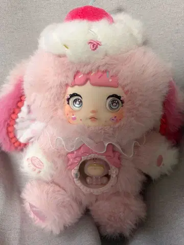 Nommi 노미 잇코우 텐신 핑크 토끼 봉제 인형 Berry Pop