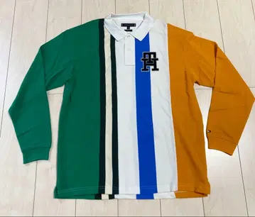 TOMMY HILFIGER 긴팔 피케 셔츠 ARCHIVE FIT M