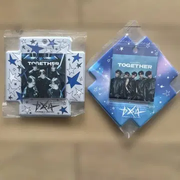 TOMORROW X TOGETHER 집합 사진 키링 2종 세트