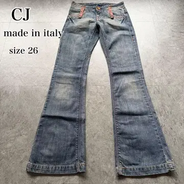 CJ 이탈리아제 플레어 데님 벨보텀 Y2K 00s ITALY
