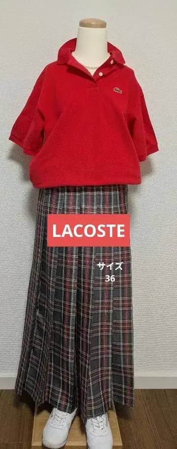 LACOSTE / 피케 셔츠 사이즈 36 ( M 사이즈 )