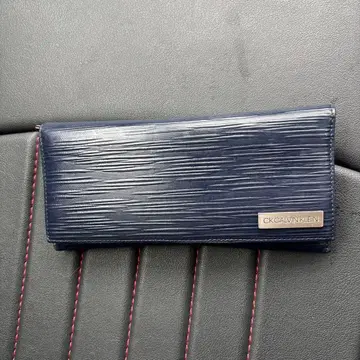 CK CALVIN KLEIN 장지갑 네이비