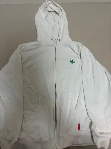 Mark Gonzales 집업 후드티 화이트 L 사이즈