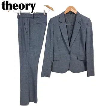 [새상품급] theory 여성 팬츠 수트 2 그레이 헤링본