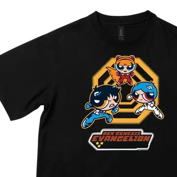 EVANGELION T셔츠 에반게리온 세일러문 애니메이션T 반팔