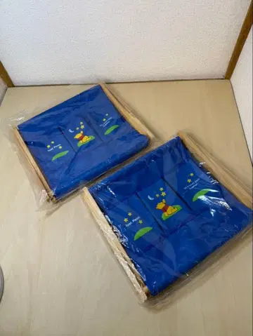 곰돌이 푸 접이식 바스켓 2개