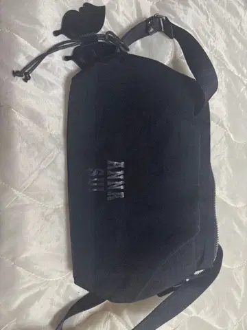 ANNA SUI 숄더백 블랙 나비 참 포함