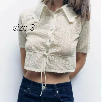 ZARA 블라우스 상의 S 택 포함