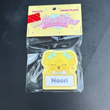 MINIVE NAME PLATE Naori IVE EVERLAND