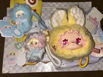 러블리 에마 봉제 인형 파우치 토끼 yooki 한 입만 먹을게요