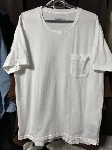 nonnative 논네이티브 포켓 셔츠 화이트 사이즈 3