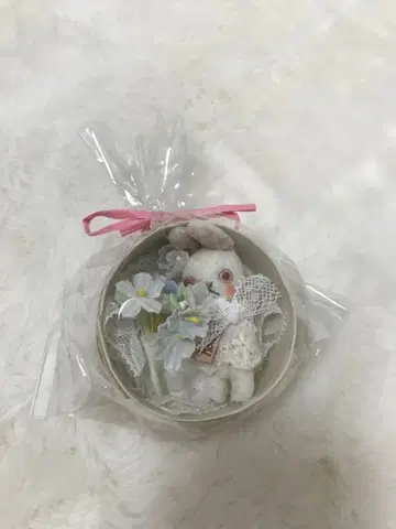 미니 인형 토끼 작가님