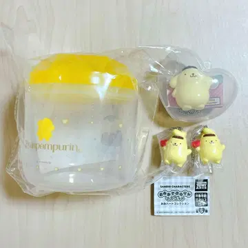 산리오 폼폼푸딩 제일복권 하트 캡슐 컬렉션 오미미데부라린