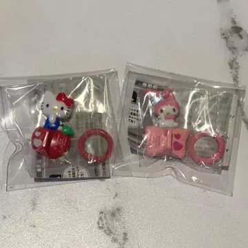 산리오 캐릭터즈 키링 행거 가챠 키티 마이멜로디