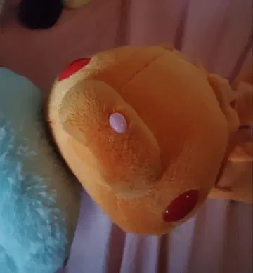 범용 토끼 펜 파우치 오렌지
