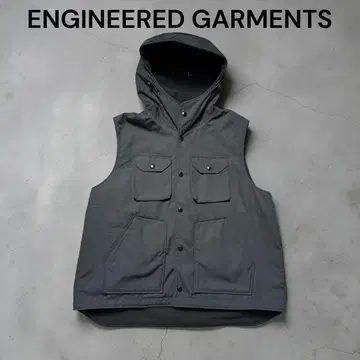 ENGINEERED GARMENTS 필드 베스트-PC 포플린