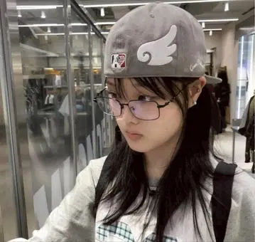 aeae 야구 모자 그레이 자수