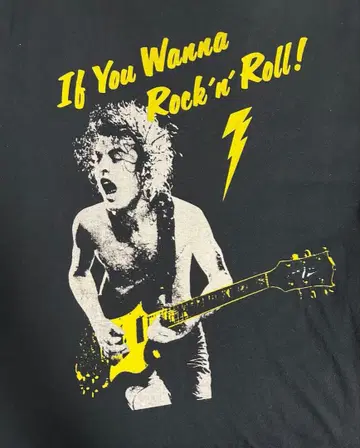 HYSTERIC GLAMOUR AC/DC 티셔츠 M 사이즈