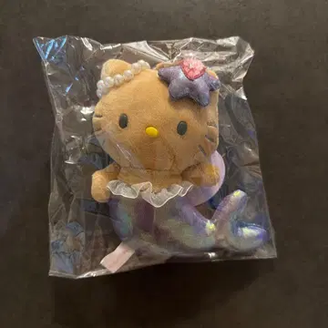 정품 키티 판타지 마스코트 키링 머메이드 일광화상 퍼플