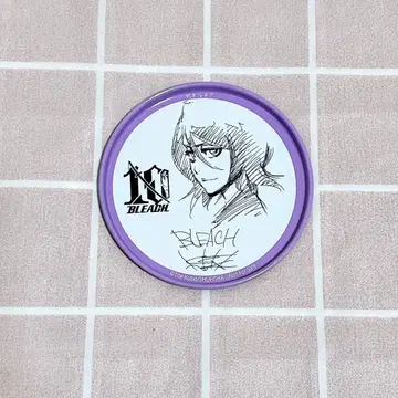 BLEACH 10주년 기념 캔 코스터 후목 루키아
