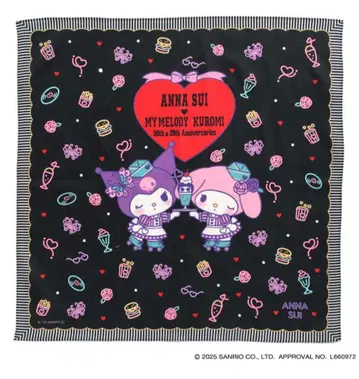 ANNA SUI 마이멜로디 쿠로미 손수건