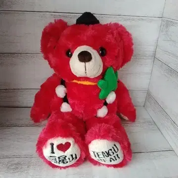 고토치 베어 타카오산 텐구 베어 봉제 인형 후지니세이 테디베어 곰