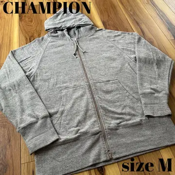 CHAMPION 더블 지퍼 후드티 후디 M 새상품급