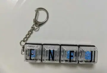 재중 딱딱 키보드 키링 LED 사양 새상품