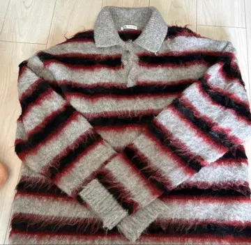 ZARA 니트 피케 셔츠