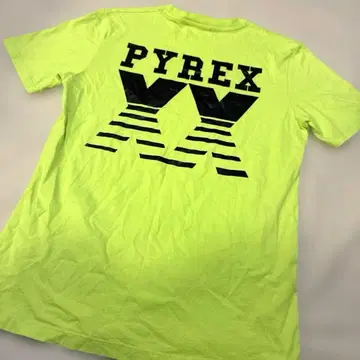 PYREX VISION 네온 컬러 로고 T셔츠