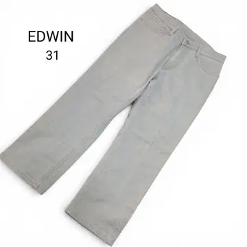 EDWIN 에드윈 403 데님 청바지 라이트 그레이 사이즈 31