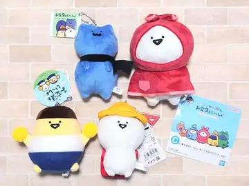 새상품 택 포함 오문구와 함께 봉제 인형 4개 세트