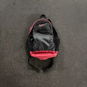 00s 나이키 블랙 백팩 테크 Y2K