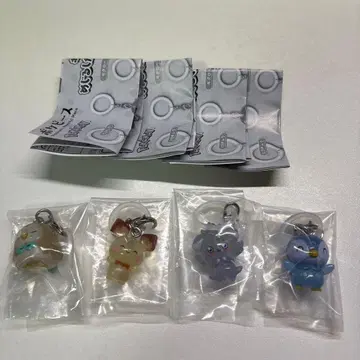 포켓피스 메지루시 가챠 마스코트 4개 세트