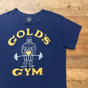 GOLD GYM 골드짐 USA제 대형 프린트 T셔츠