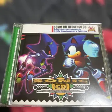 소닉 더 헤지혹 CD 소닉 CD 사운드트랙 오비 포함