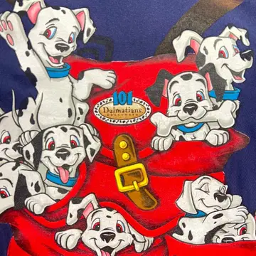90s USA제 101마리 강아지 Disney 티셔츠 빈티지