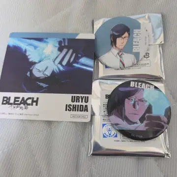 이시다 우류 BLEACH 천년혈전편 마네키네코 캔뱃지 코스터