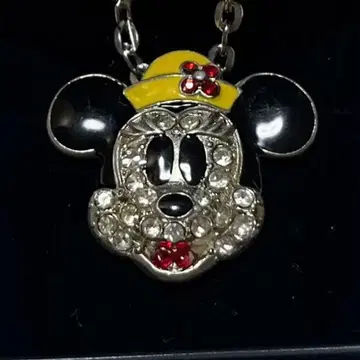 VINTAGE DISNEY 스톤 미니 목걸이 레트로