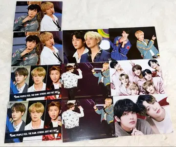 BTS 공식 사진 세트 10장 세트