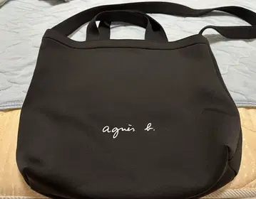 agnes b. 토트백 블랙