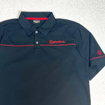 TaylorMade 테일러메이드 스트레치 피케 셔츠 XL 블랙