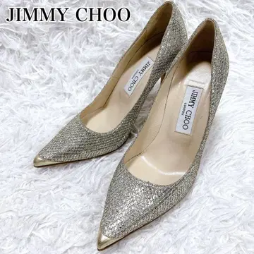 JIMMYCHOO 지미추 글리터 펌프스 37 하이힐