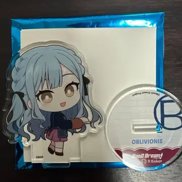 뱅드림! R Baker 콜라보 미니 캐릭터 아크릴 스탠드 오블리비오니스