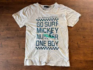 Disney x Beams 디즈니 빔즈 T셔츠 서프